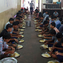 Mid-day meals for a student for one year